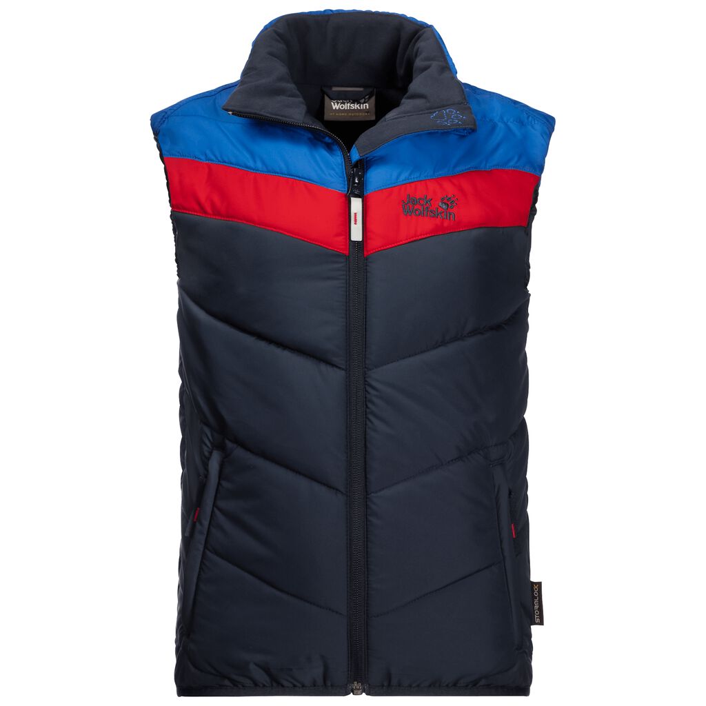 Jack Wolfskin THREE HILLS Vestes Enfant Bleu - SAJYQTG-84